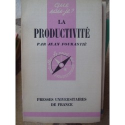 PUF QUE SAIS-JE? PRODUCTIVITE