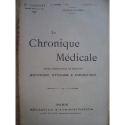 Dr CABANES  LA CHRONIQUE...