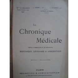 Dr CABANES  LA CHRONIQUE...