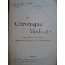 Dr CABANES  LA CHRONIQUE...