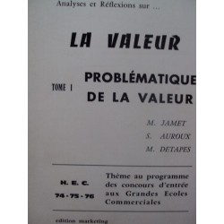 PROBLÃ‰MATIQUE DE LA VALEUR