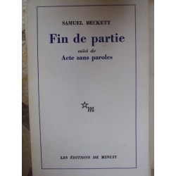 SAMUEL BECKETT  FIN DE PARTIE