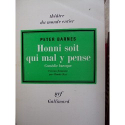 PETER BARNES  HONI SOIT QUI...