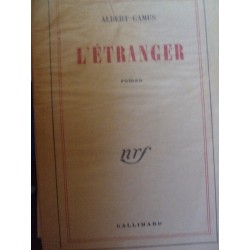 ALBERT CAMUS NRF L ETRANGER