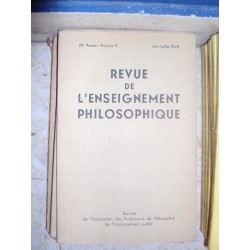 REVUE ENSEIGNEMENT...