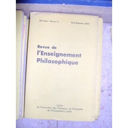 REVUE ENSEIGNEMENT...