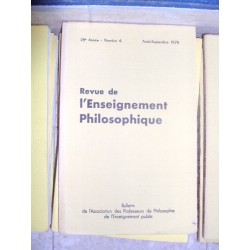 REVUE ENSEIGNEMENT...