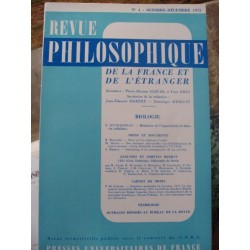 REVUE PHILOSOPHIQUE DE LA...