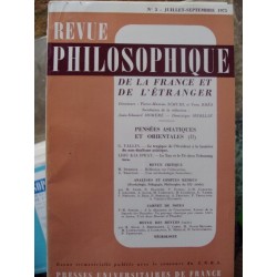 REVUE PHILOSOPHIQUE DE LA...