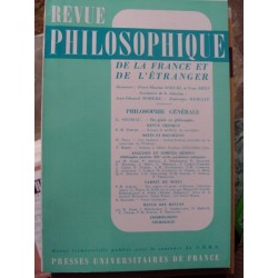 REVUE PHILOSOPHIQUE DE LA...