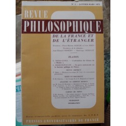 REVUE PHILOSOPHIQUE DE LA...