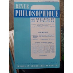 REVUE PHILOSOPHIQUE DE LA...