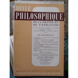 REVUE PHILOSOPHIQUE DE LA...
