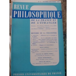 REVUE PHILOSOPHIQUE DE LA...