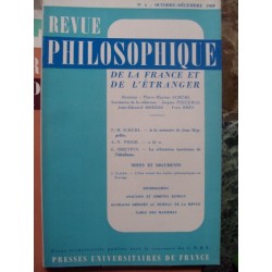 REVUE PHILOSOPHIQUE DE LA...