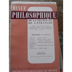 REVUE PHILOSOPHIQUE DE LA...
