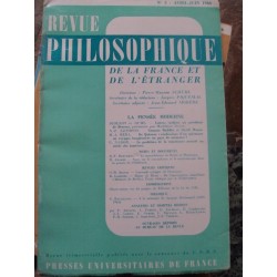 REVUE PHILOSOPHIQUE DE LA...