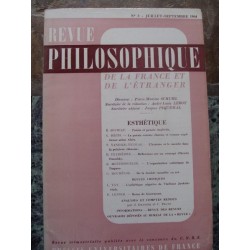 REVUE PHILOSOPHIQUE DE LA...