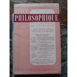 REVUE PHILOSOPHIQUE DE LA...