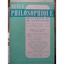 REVUE PHILOSOPHIQUE DE LA...