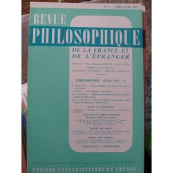 REVUE PHILOSOPHIQUE DE LA...
