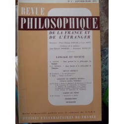 REVUE PHILOSOPHIQUE DE LA...