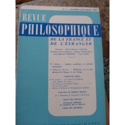 REVUE PHILOSOPHIQUE DE LA...