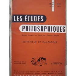 LES ETUDES PHILOSOPHIQUES
