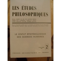 LES ETUDES PHILOSOPHIQUES