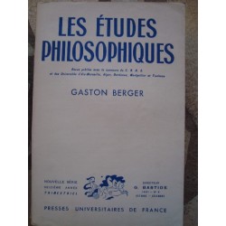 LES ETUDES PHILOSOPHIQUES