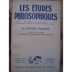 LES ETUDES PHILOSOPHIQUES