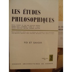 LES ETUDES PHILOSOPHIQUES