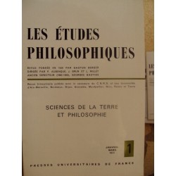 LES ETUDES PHILOSOPHIQUES