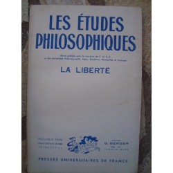 LES ETUDES PHILOSOPHIQUES