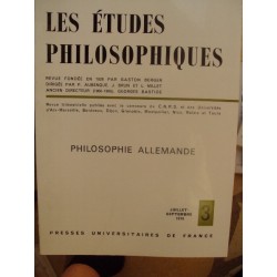 LES ETUDES PHILOSOPHIQUES
