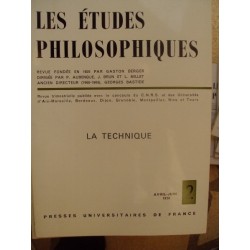 LES ETUDES PHILOSOPHIQUES