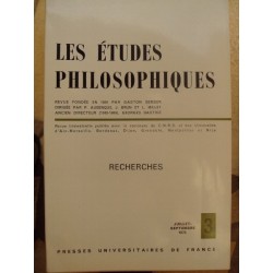 LES ETUDES PHILOSOPHIQUES