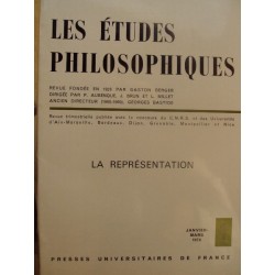 LES ETUDES PHILOSOPHIQUES