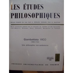 LES ETUDES PHILOSOPHIQUES