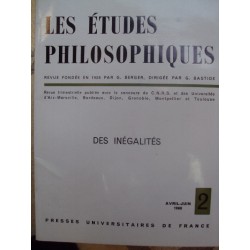 LES ETUDES PHILOSOPHIQUES