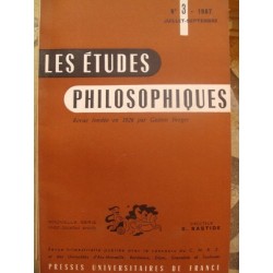 LES ETUDES PHILOSOPHIQUES