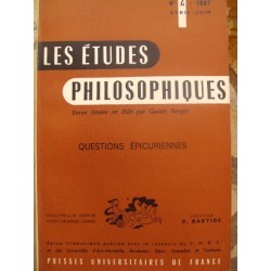 LES ETUDES PHILOSOPHIQUES