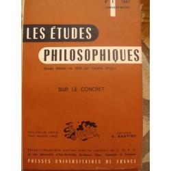 LES ETUDES PHILOSOPHIQUES