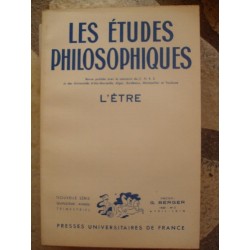 LES ETUDES PHILOSOPHIQUES L...