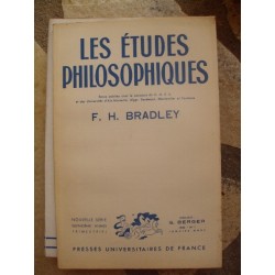 LES ETUDES PHILOSOPHIQUES...