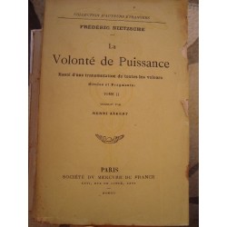 NIETZCHE  La volontÃ© de...