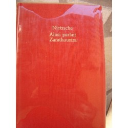 NIETZCHE Friedrich  Ainsi...