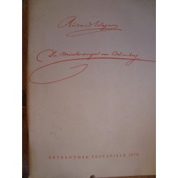 WAGNER RICHARD LIVRET...