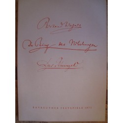 WAGNER RICHARD LIVRET...