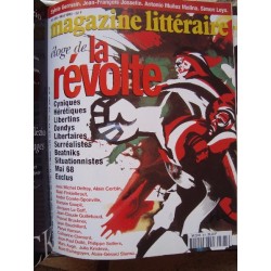 LE MAGAZINE LITTERAIRE REVOLTE